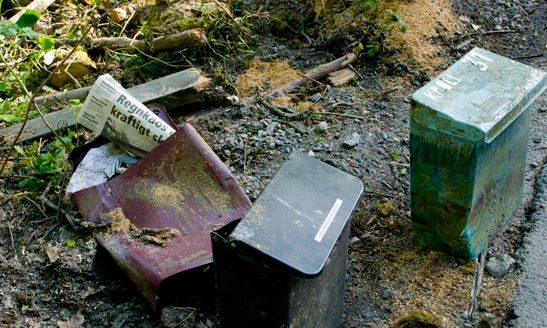 Regnkaos våren 2014 © Josefine Aspenstrand